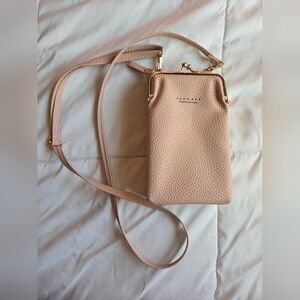 CARR KEN Pink Crossbody Cell Phone Purse Shoulder Bag Wallet